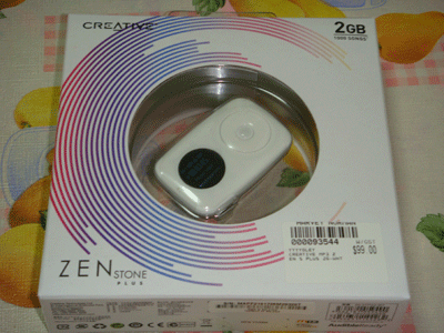 creative zen stone plus
